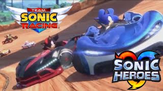 Team Sonic Racing Opening with Sonic Heroes