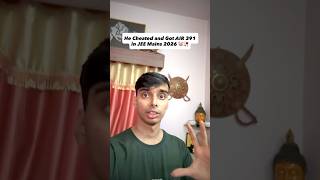 AIR 391 Cheated in JEE 🤡🥀 JEE Mains Cheater EXPOSED 😑 IIT JEE Prep | IIT JEE #iit #jee
