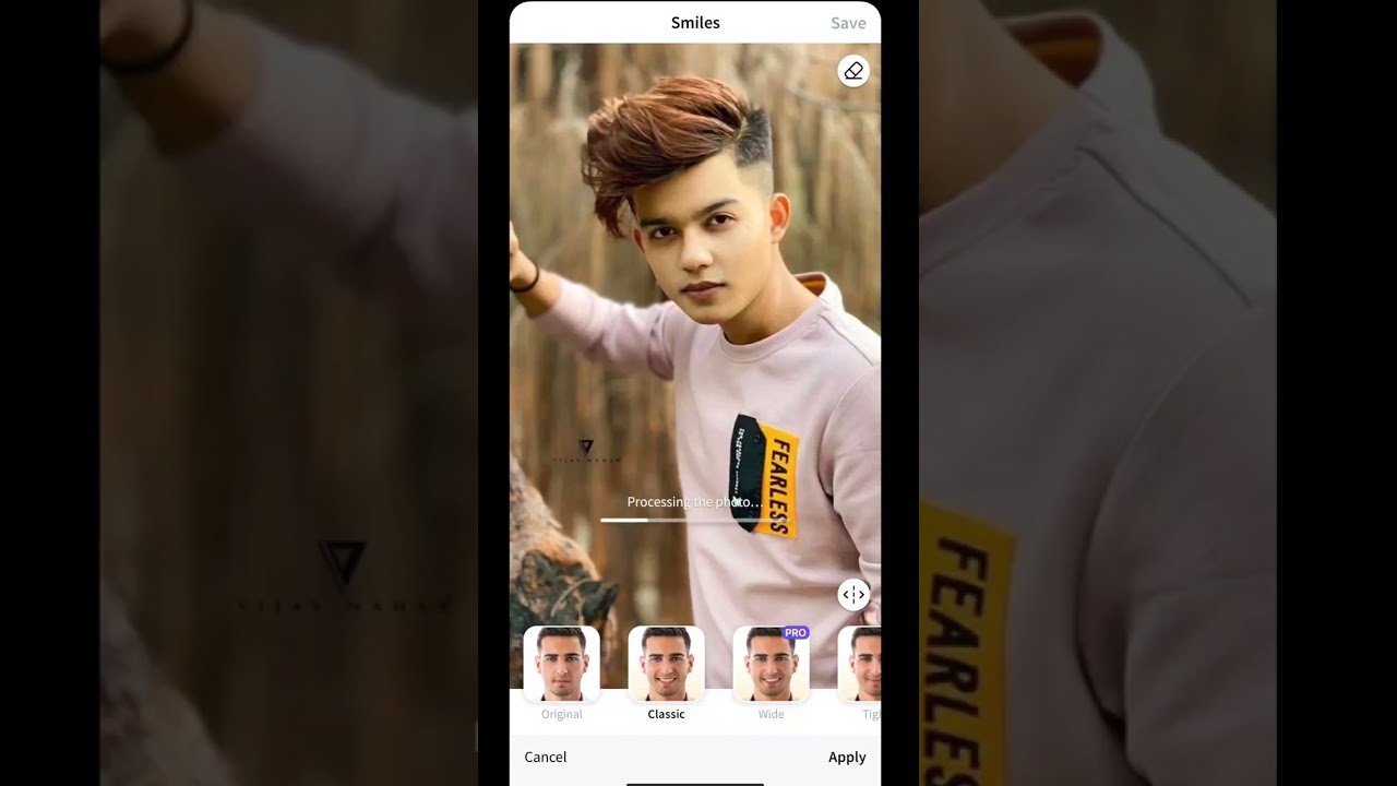 Faceapp Smile Photo Editing || 