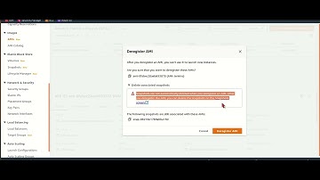 Deregister AMI and delete snapshot