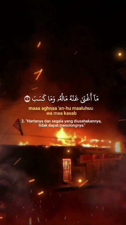 Murrotal Surat Al Lahab | Merdu dan Mengharukan #yukngaji #storywa #masukberanda #khotbahjumat