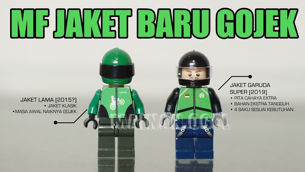  Gojek  2021 Minifigures Unofficial Lego  CUSTOM YouTube