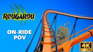 Rougarou On-Ride POV 4K Front Row B&M Floorless Roller Coaster On-Ride POV Cedar Point