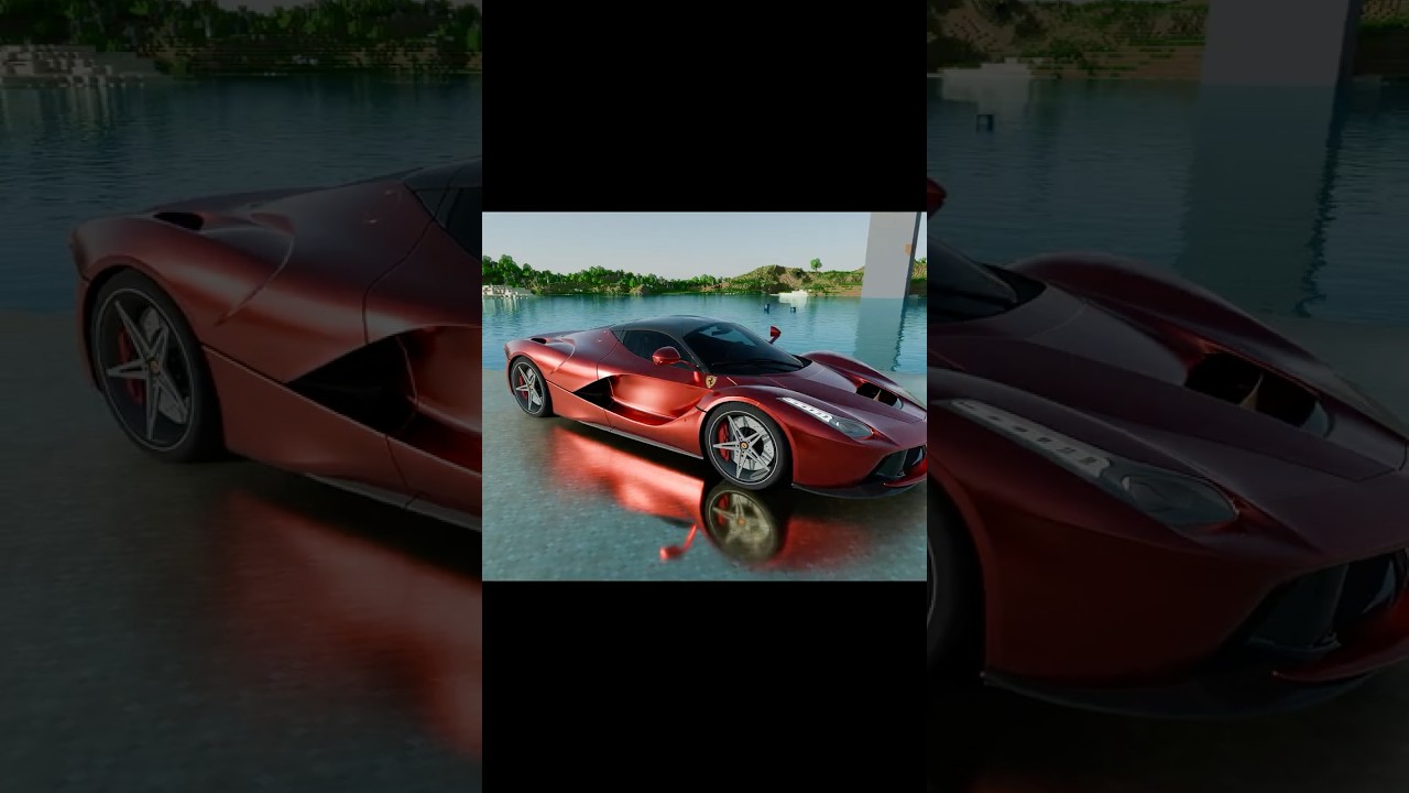 La Ferrari in minecraft 