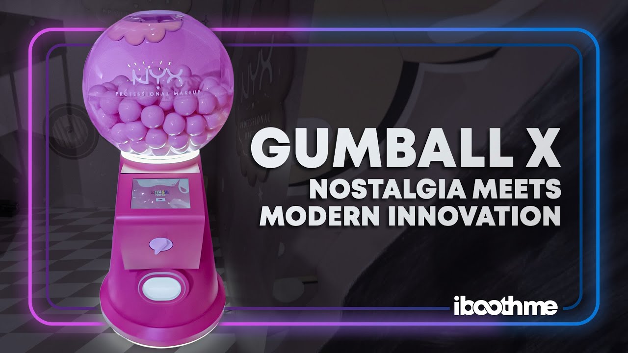 Gumball X experience with AR Effect - Smushy NYX Cosmetics | ae.iboothme.com