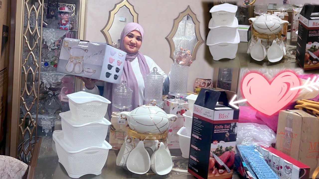 جهاز العروسه/مشتريات في جهاز بنوتي بالاسعار للمطبخ والنيش وكل سنه وانتم طيبين