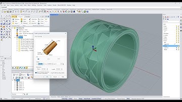 RhinoCAM Continuous 4 Axis Stock Definition