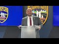 Sigue la conferencia de prensa de la Policía desde el Cuertal General en Hato Rey
