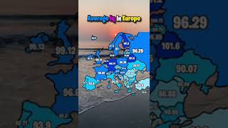 Average iq in Europe