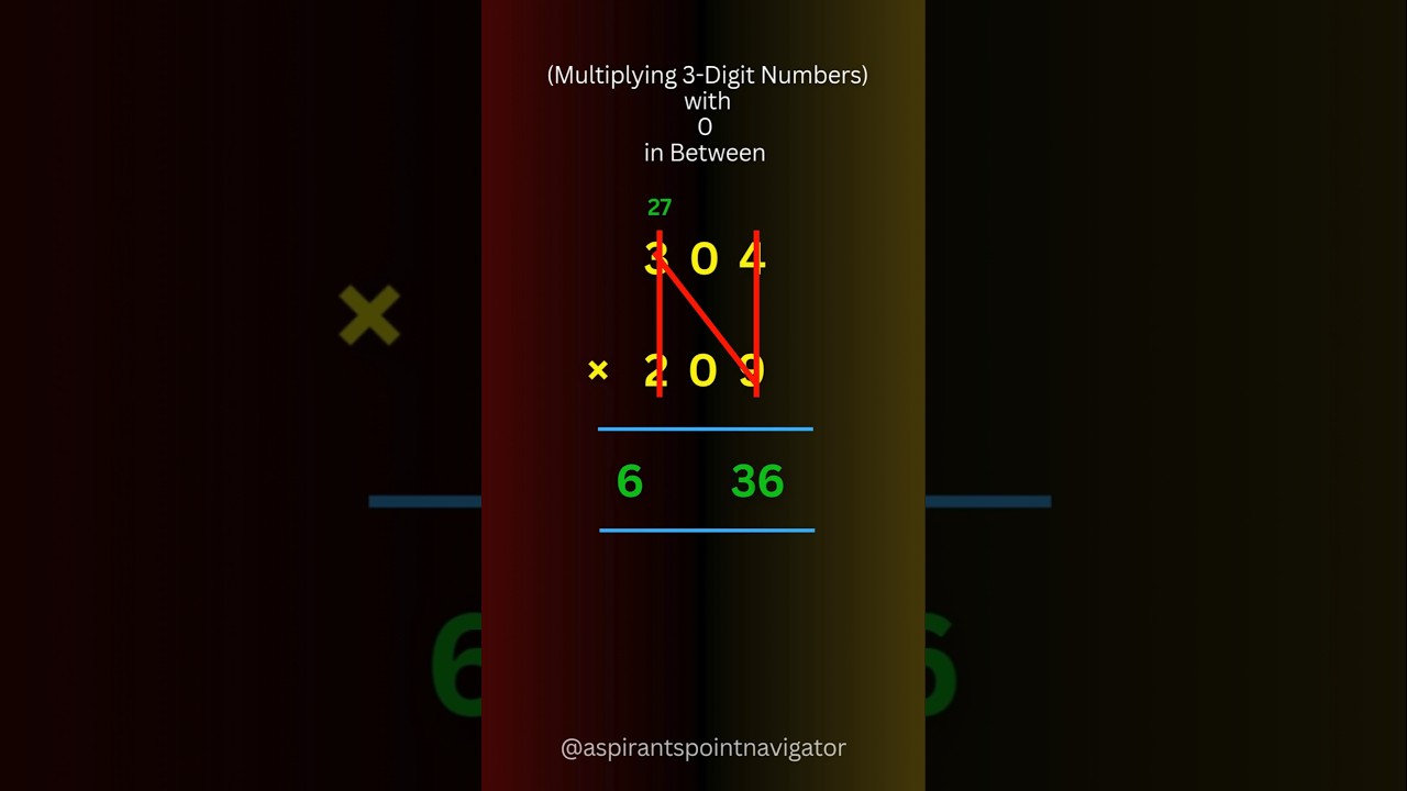 3 digit multiplication trick! #shorts #ssccgl #maths #upsc #ibps