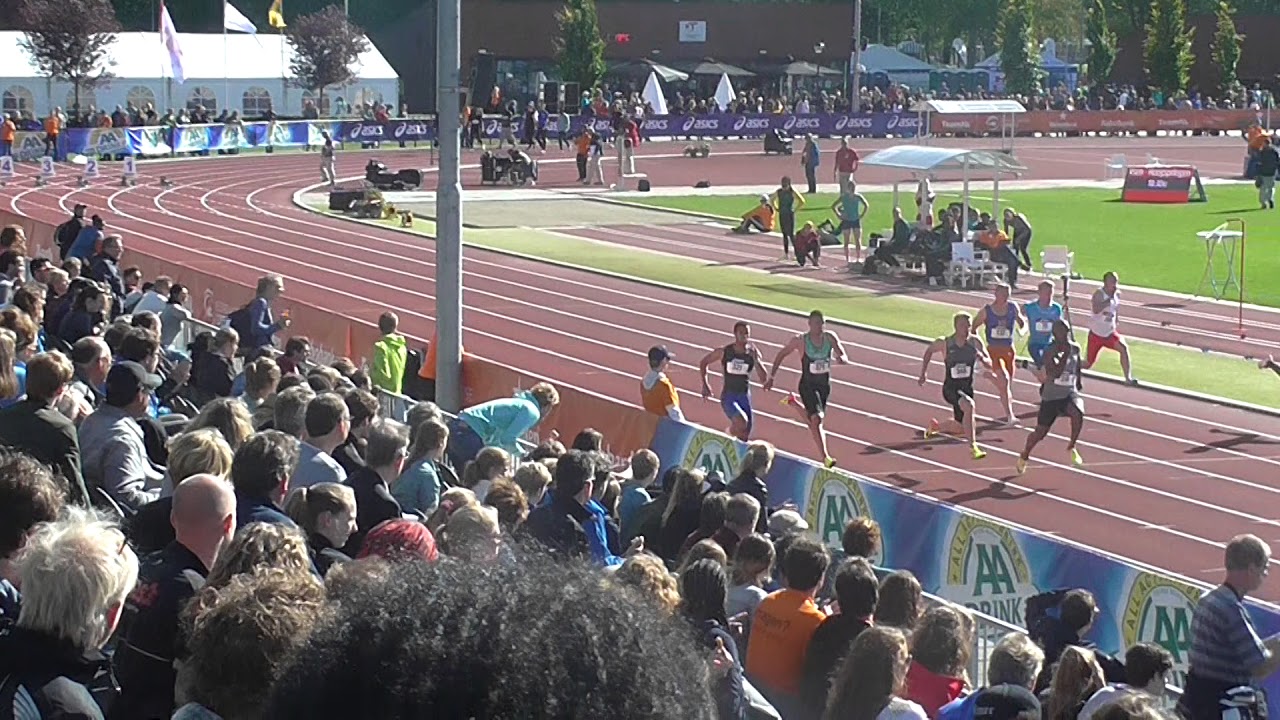 ASICS NK senioren 2017 Rachmil 100m (10,68)