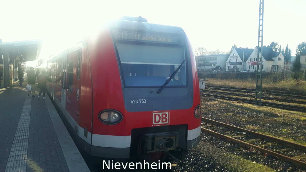 [S-Bahn Köln] Ansagen Linie S11 von Düsseldorf Flughafen bis Bergisch Gladbach