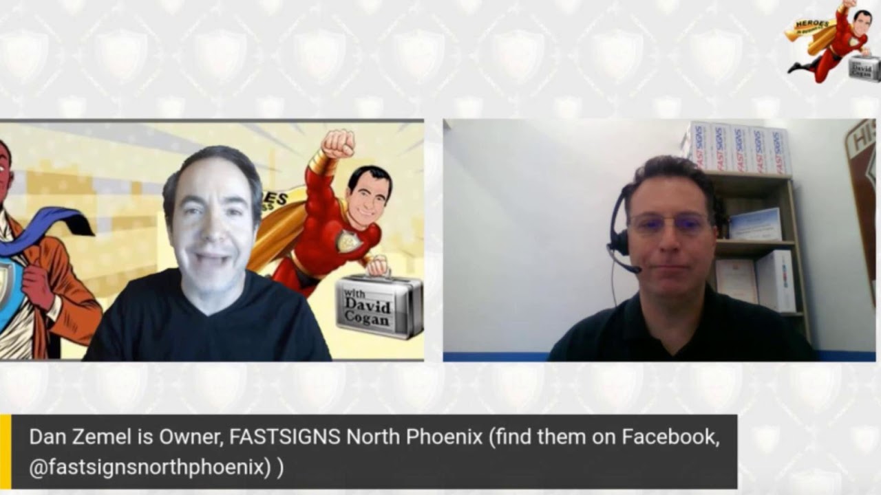 Dan Zemel, Owner, Associated Insurance Adjusters Group, LLC; Owner, Fast Signs North Phoenix