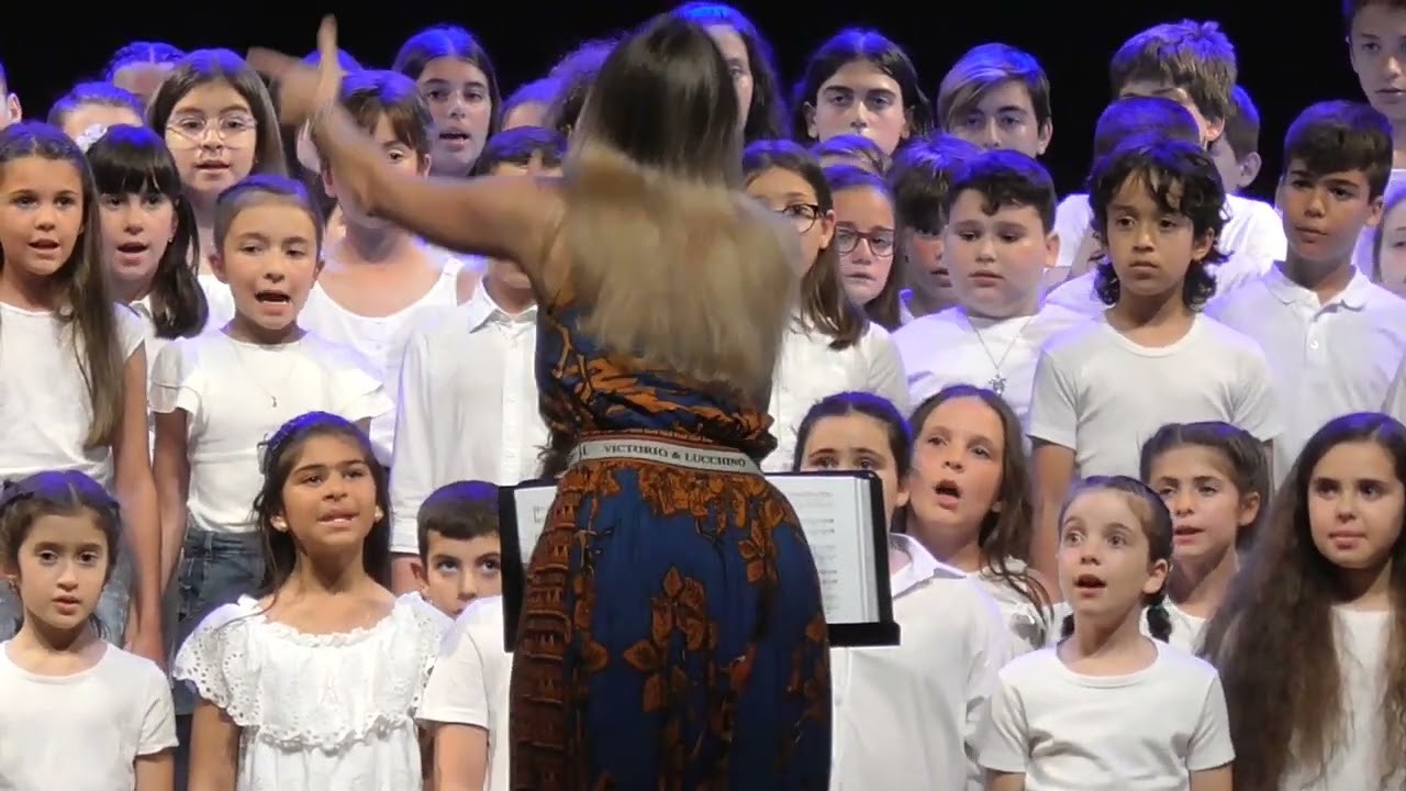 CONCERTO FIN CURSO 16 xuño 2023 coro infantil MEMORY