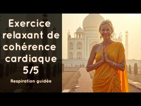 🧡 Heart coherence: anti-stress breathing exercise (5 min) in India (No. 86)