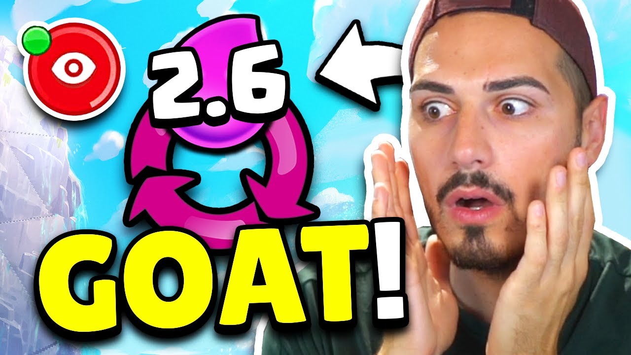 INGIOCABILE... REAZIONE LIVE al GOAT del 2.6 DOMATORE! 🐐 Clash Royale ITA