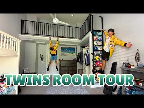 Chris & Zac's Identical Twins Room Tour