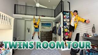 chris zac s identical twins room tour