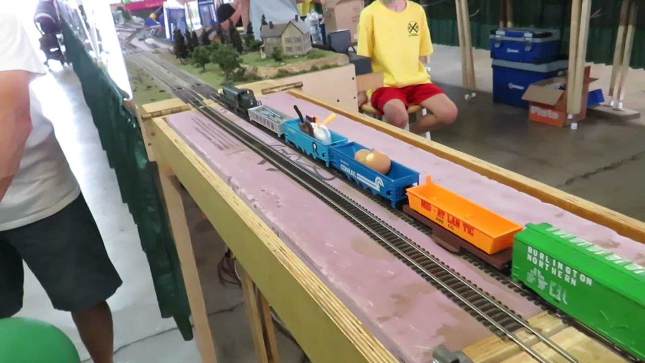 4H HO Trains at Medina Fair Part 11 from Medina, Ohio YouTube