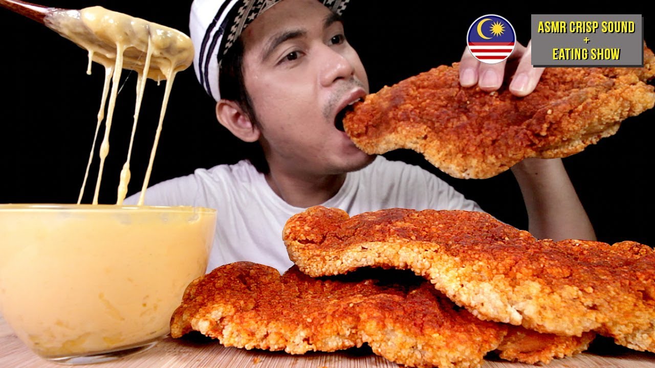 SHIHLIN XXL CHICKEN! CHEESE FONDUE, BELI 2 TAK CUKUP! BELI 3 TERLEBIH CUKUP.. | EATING SHOW W/ ASMR