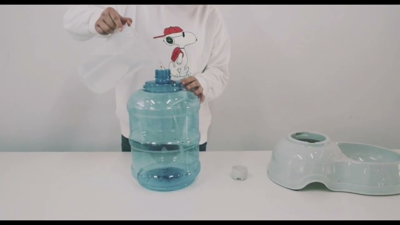 Automatic Pet Water Dispenser | How to Use | Amazon Basics