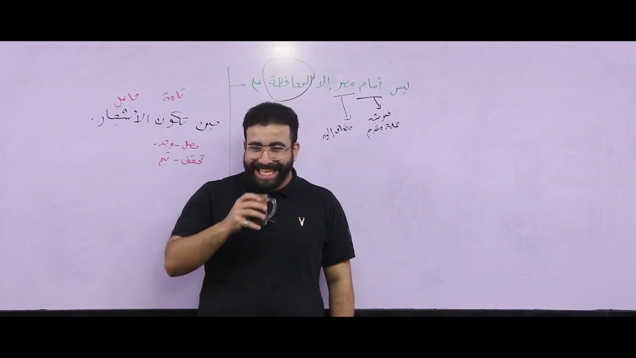 حل تدريبات كان وأخواتها وكاد وأخواتها  - كتاب الاضواء - ثالثة ثانوي - أ / عبدالرحمن جمال