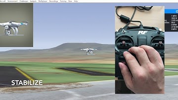 ArduPilot stabilize flight mode of quadcopter in RealFlight8 SITL