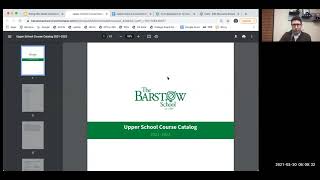 Course Selection for Rising 9th, Spring 2021