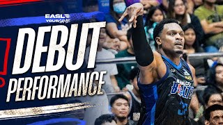 Justin Brownlee Makes His Debut For The Meralco Bolts Easl 2025-26 Season