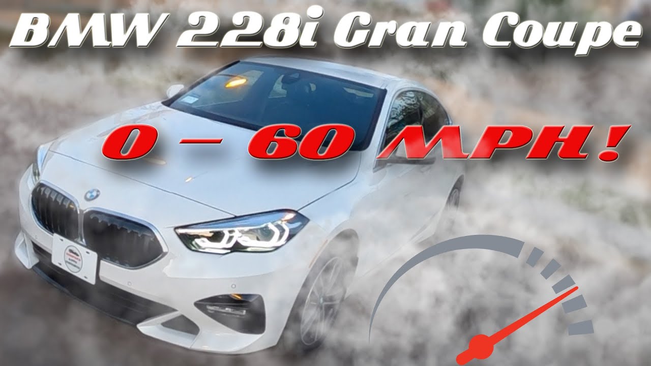 How FAST Is The 2020 BMW 228i Gran Coupe? 👀 (0-60 Acceleration) - YouTube