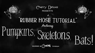 How to Draw Pumpkins, Skeletons, and Bats - A Rubber Hose Tutorial