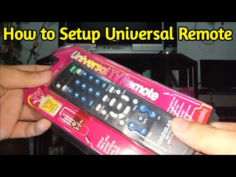 How to Setup Universal Remote