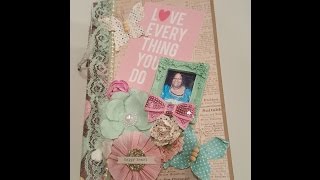 DCWV Vintage Collector Paper Bag Mini Album