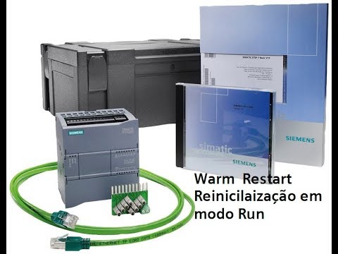 Warm restart CLP/PLC TIA PORTAL  CPU 1200