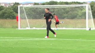 Inside the Lines: WNT Trains in Glasgow, Scotland
