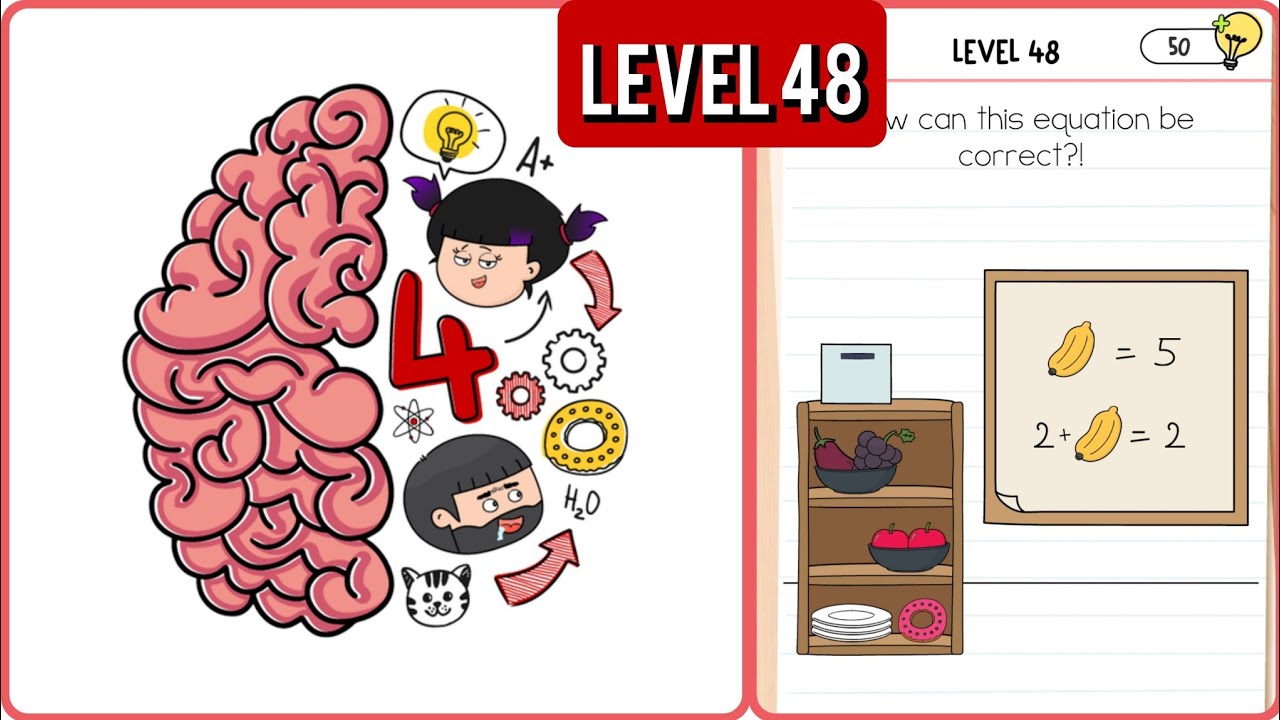 Brain test 4 level 48 | brain test 4 level 48 - YouTube