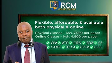 Quantitative Analysis-regression Analysis-CPA KENYA