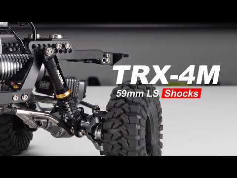 INJORA LS 59mm Aluminum Oil Shocks for 1/18 TRX4M