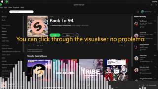 Spotify Hub Rainmeter Visualizer