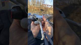 😎How to fly below River Bridge with DJI Mini 4 Pro!😊#dji #drone