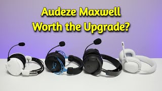 Audeze Maxwell vs Logitech G735, Hyperx Cloud Alpha S, Audiotechnica GL 3