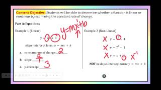 5-3: Comparing Linear and Non-linear Functions - Google Slides - Screencastify - May 4, 2026 4:41 PM