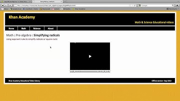 Khan Academy in Low Bandwidth Environments