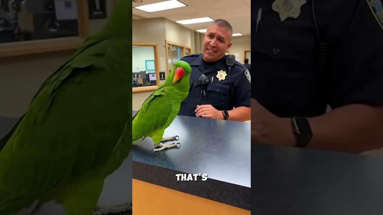Part 01 Larry the Parrot Roasts Cops 