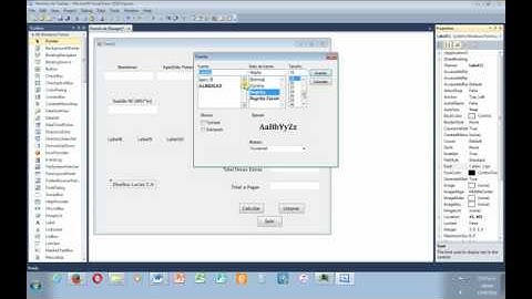 Creación de Nómina de empleados en Visual Basic
