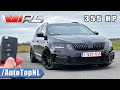 355HP Skoda Octavia RS REVIEW on AUTOBAHN [NO SPEED LIMIT] by AutoTopNL