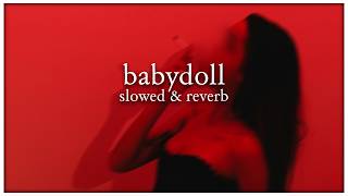 dominic fike - babydoll (slowed & reverb) // lyrics