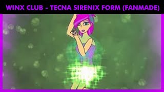 Tecna Winx Club Sirenix Transformation 2D (New Fanmade Version)
