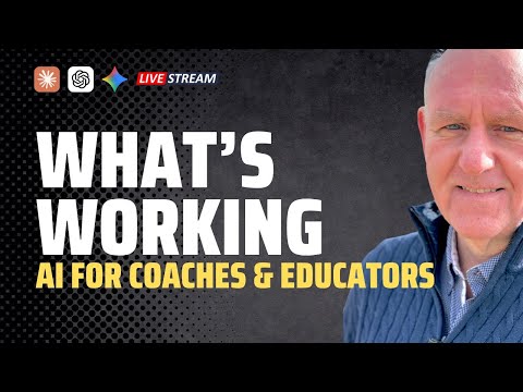 AMA: What's Actually Working in AI for Coaches & Educators Right Now