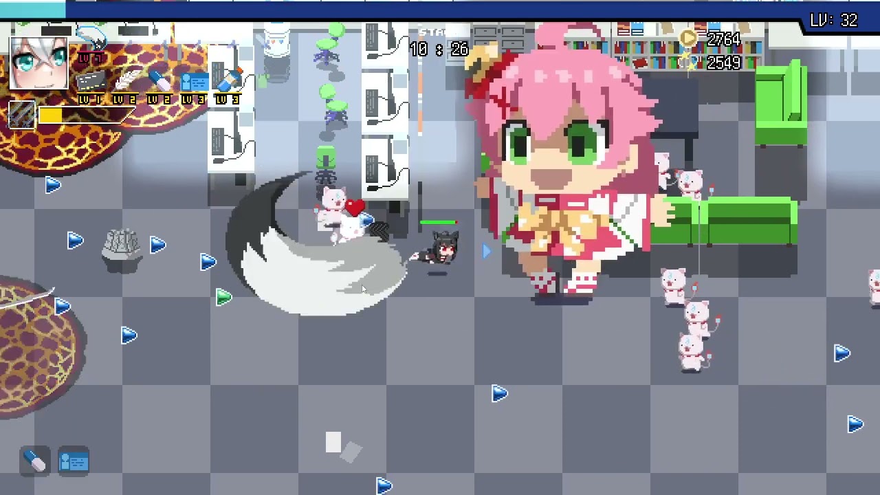 HoloCure - One Weapon Challenge with Fubuki